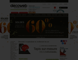decoweb.com screenshot