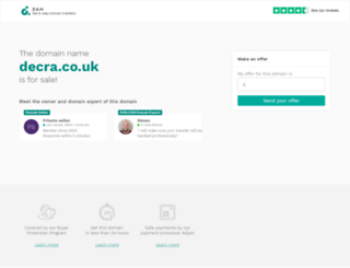decra.co.uk screenshot