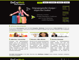 decroweb.de screenshot