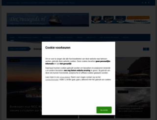 decruisegids.nl screenshot