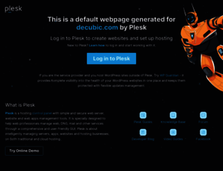 decubic.com screenshot
