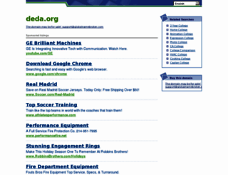 deda.org screenshot