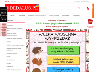 dedalus.pl screenshot