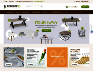 dedekor.pl screenshot