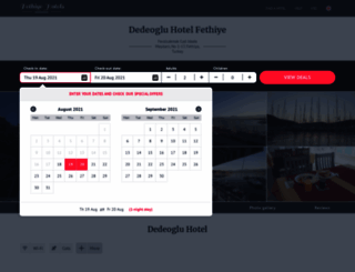 dedeoglu.hotels-in-fethiye.com screenshot