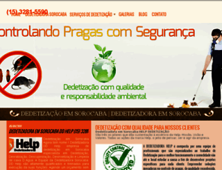 dedetizacaosorocaba.com.br screenshot