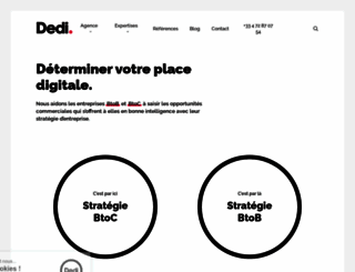 dedi-agency.com screenshot