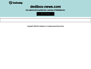dedibox-news.com screenshot