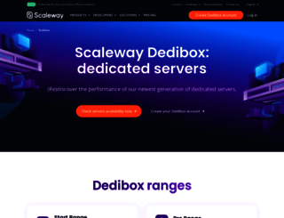 dedibox.com screenshot