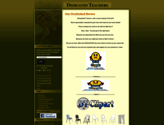 dedicatedteachers.wordpress.com screenshot