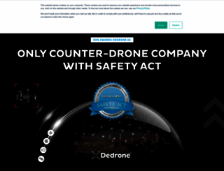 dedrone.com screenshot