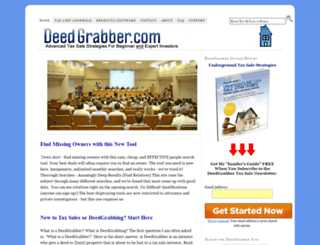 deedgrabber.com screenshot