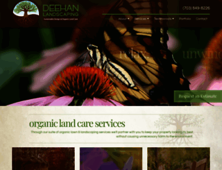 deehanlandscaping.com screenshot