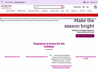 deelberger.scentsy.us screenshot