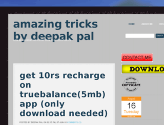 deepakpal.heck.in screenshot