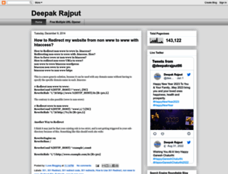 deepakrajput86.blogspot.com screenshot