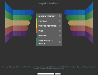 deepaksubedi.com screenshot