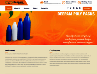 deepampolypacks.com screenshot