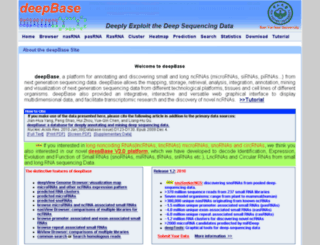 deepbase.sysu.edu.cn screenshot