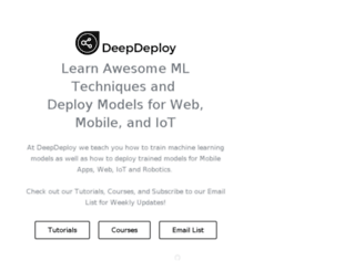 deepdeploy.com screenshot