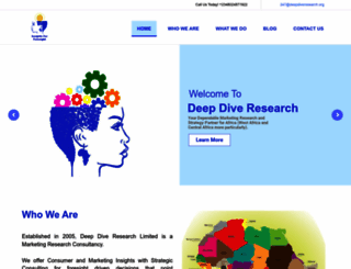 deepdiveresearch.com screenshot