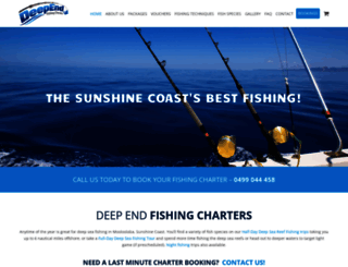 deependfishing.com.au screenshot