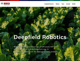 deepfield-robotics.com screenshot