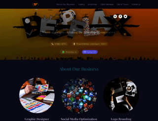 deepflax.ueniweb.com screenshot