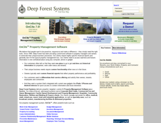 deepforestsystems.com screenshot