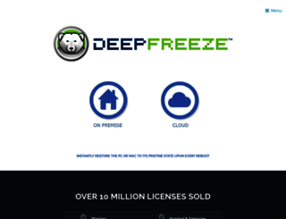 deepfreeze.com.au screenshot