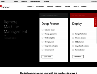 deepfreezeusa.com screenshot