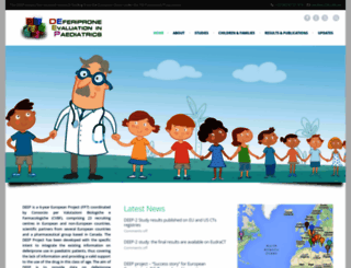 deepproject.eu screenshot