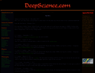 deepscience.com screenshot