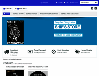 deepseadivinglocker.com screenshot