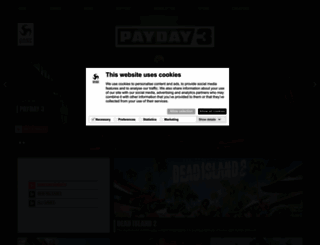 deepsilver.com screenshot