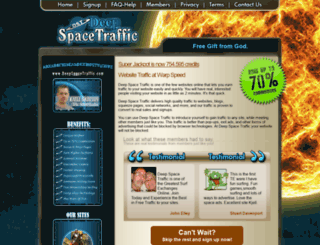 deepspacetraffic.com screenshot