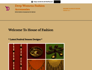 deepwomenfashion.wordpress.com screenshot