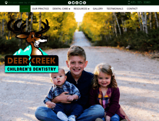 deercreekchildrensdentistry.com screenshot