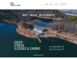 deercreeklodges.com screenshot