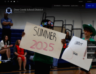 deercreekschools.org screenshot