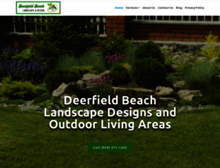 deerfieldbeachlandscaping.com screenshot