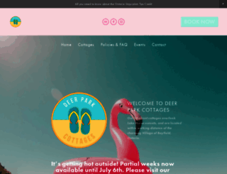 deerparklodge.ca screenshot