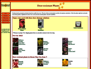 deerresistantplants.com screenshot