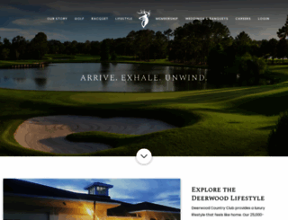 deerwoodclub.com screenshot