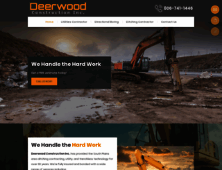deerwoodconstruction.com screenshot
