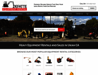 defatteequipment.com screenshot