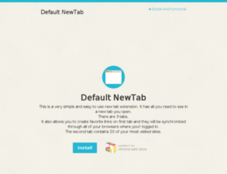 defaultnewtab.com screenshot