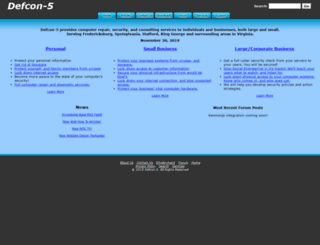 defcon-5.com screenshot