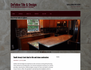 defelicetileanddesign.com screenshot