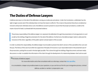defendantlawyers.com screenshot